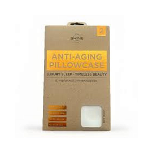 Fronha antienvelhecimento para dormir de luxo - beleza atemporal - PACOTE c/2 - Cor: Branco