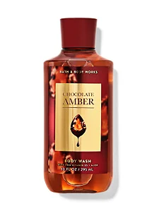 Chocolate Amber Body Wash - Bath and Body Works