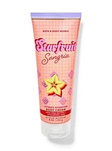 Body Cream Hidratante Corporal Starfruit Sangria Bath & Body Works