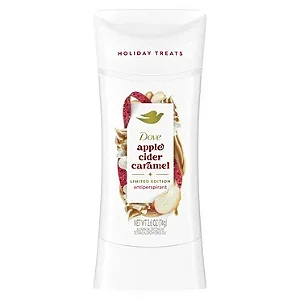 Dove Holiday Treats Women's Antiperspirant Deodorant Stick Apple Cider Caramel