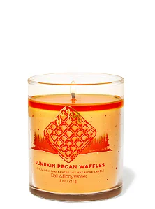 Vela 1 Pavio Pumpkin Pecan Waffles - Bath and Body Works