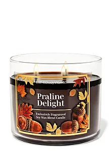 Vela 3 Pavios Praline Delight - Bath and Body Works
