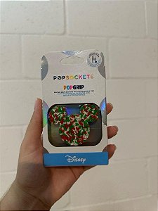 Suporte para celular PopSockets com suporte expansível e adesivo, Mickey Colorido Disney