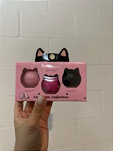 Kit Lip Balm Gatinho com 3