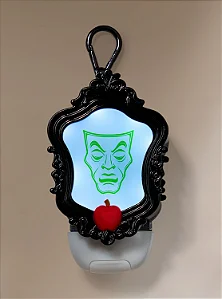 Porta Alcool gel Evil Queen Espelho iluminado - Bath and Body Works
