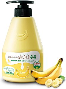 Kwailnara Banana Milk Body Wash / Cleanser 560 ml - Welcos