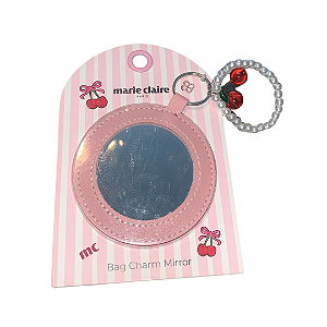 Espelho Marie Claire Paris - Bag Charm Mirror