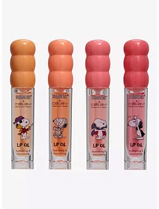 Célavi Peanuts Snoopy Boo-Licious Lip Oil Com 4 + Chaveiro