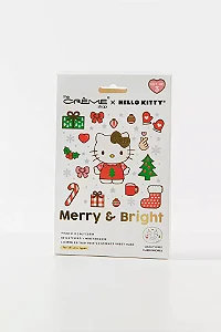 The Crème Shop X Hello Kitty Merry + Bright Conjunto de Sheet Mask Com 3.