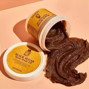 SKINFOOD Black Sugar Mask Wash Off 120g (Máscara Esfoliante)