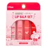 Conjunto Lip Balm Snoopy Celavi com 4