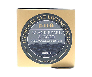 Petitfee, Adesivo para a Área dos Olhos de Hidrogel e Pérola Negra, 60 Unidades