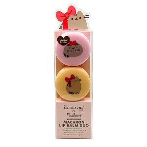 The Crème Shop x Pusheen Macaron Lip Balm Duo Sweet Sprinkles & Marshmallow Fluff