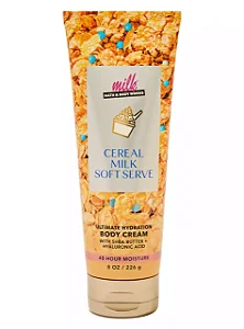 Cereal Milk Soft Serve Body Cream 226g - Bath and Body Works