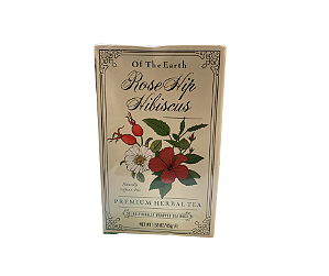 Of The Earth Rose Hip Hibiscus 30und - Caffeine -Free - Premium Herbal Tea