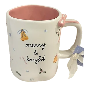 Caneca Cerâmica americana - Merry & Bright 500ml