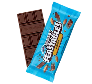 Feastables MrBeast Almond Chocolate Bar, (60g)