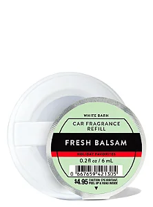 FRESH BALSAM CAR FRAGRANCE REFILL - Bath and Body works