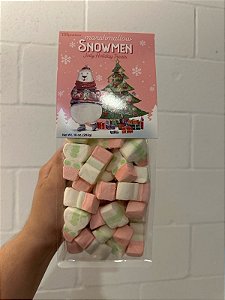 Marshmallow Snowmen Sabor Baunilha - 283 G