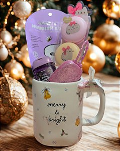 Kit Presente Burr Baskets - Merry e Bright