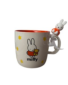 Caneca de Cerâmica Miffy Estrelinhas