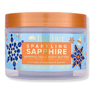 Sparkling Sapphire Whipper Shea Body Butter 240g - Tree Hut