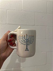Caneca Cerâmica Hannukah