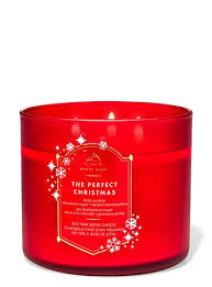 Vela 3 Pavios The Perfect Christmas - Bath and Body Works