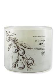 Vela 3 Paivo Pumpkin Apple - Bath and Body Works