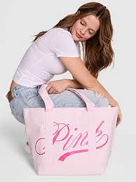 PINK BOLSA Canvas Tote Bag