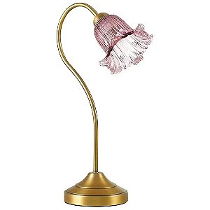 Abajur metal - Cor Ouro