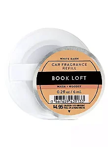 Book Loft Car Fragrance Refill Bath and Body Works