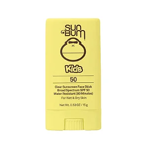 Protetor solar Face Stick Sun Bum Kids SPF 50 Clear 15g