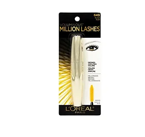 Máscara de Cílios L'Oreal Paris Voluminous Million Lashes Black Noir - Cor 645– 9ml