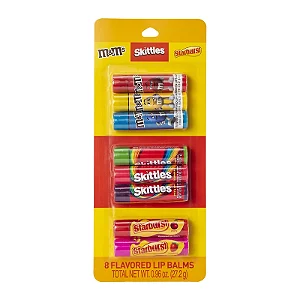 Kit com 8 protetores labiais sabor doce da Mars®