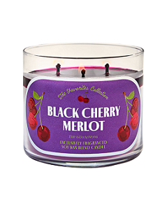 Black Cherry Merlot 3-Wick Candle