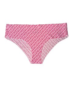 Calcinha Juicy Couture Sem costura Cor Rosa Monogramada