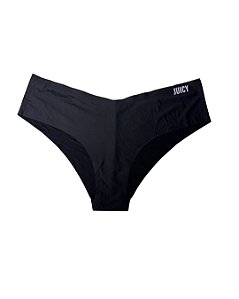 K Calcinha Juicy Couture sem costura Cor Preto - Tam: G