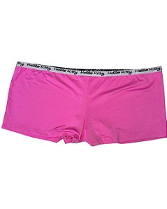 Calcinha Tipo Shorts Hello Kitty Rosa - Tam: GG