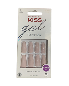 KISS Gel Fantasy High Volume Gel - Sculpted Nail
