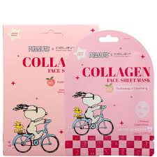 Máscara Facial Snoopy de Colágeno - Célavi (UNIDADE)