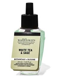 Refil de perfume de ambiente White Tea & Sage - Bath and Body Works