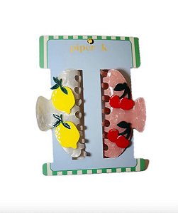 Pregadeiras Frutas Piper - K com 2 unidades