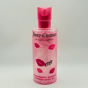 Óleo Corporal Strawberry Smooch Shimmer Juicy Couture - 236ml
