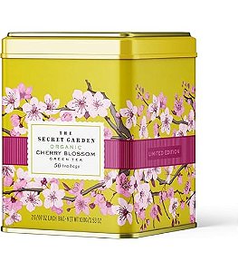 The Secret Garden Organic - Cherry Blossom Green Tea - 50 tea bags
