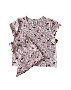 Short Doll Hello Kitty com estampas
