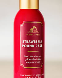 Spray de Ambiente Strawberry Pound Cake - Bath and Body Works