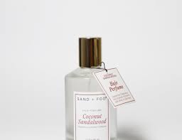 Perfume para cabelo de coco e sândalo, 95 ml