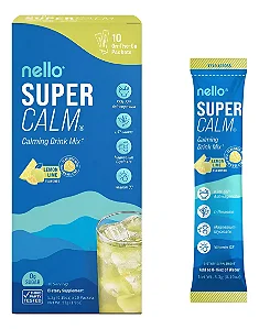 Bebida Relaxante Nello Supercalm Sem Açúcar, Unidades, Sabor Limão e Lima