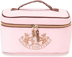 Bolsa de cosméticos feminina Juicy Couture Rosa Claro